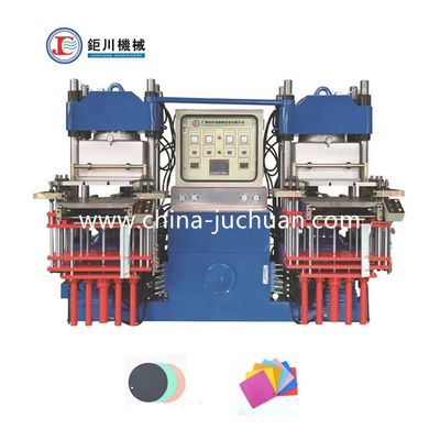 유명한 브랜드 PLC 300ton 파란색 색상 고무 고무 제품 자동차 부품을 제조하기 위한 실리콘 핫 프레스 기계